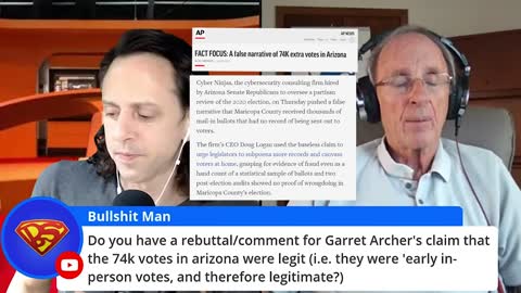 Garland Favorito (@VoterGA) responds to Garrett Archer's explanation for the 74k votes in Arizona