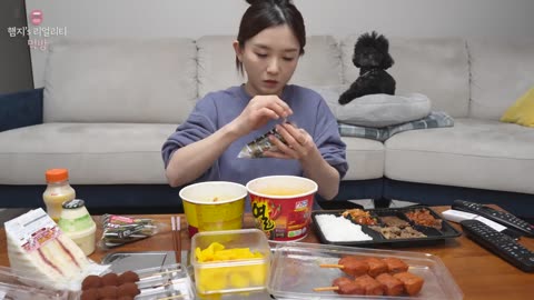 mukbang korean food #70