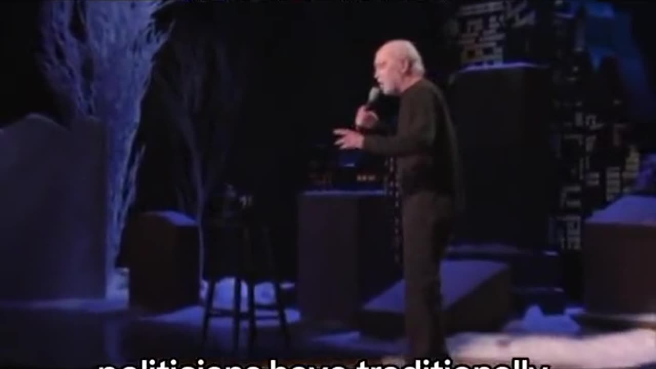 George Carlin buying things