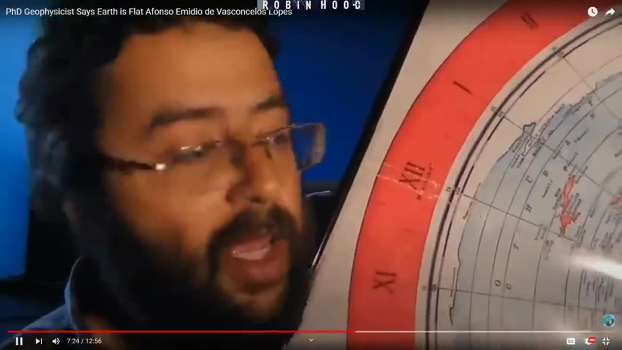 ▶️ PHD GEOPHYSICIST SAYS EARTH IS FLAT ~ AFONSO EMIDIO DE VASCONCELOS LOPES