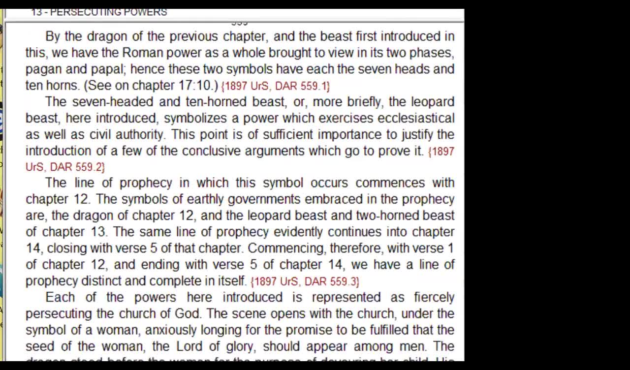 Prophecy Seminar June 5-6