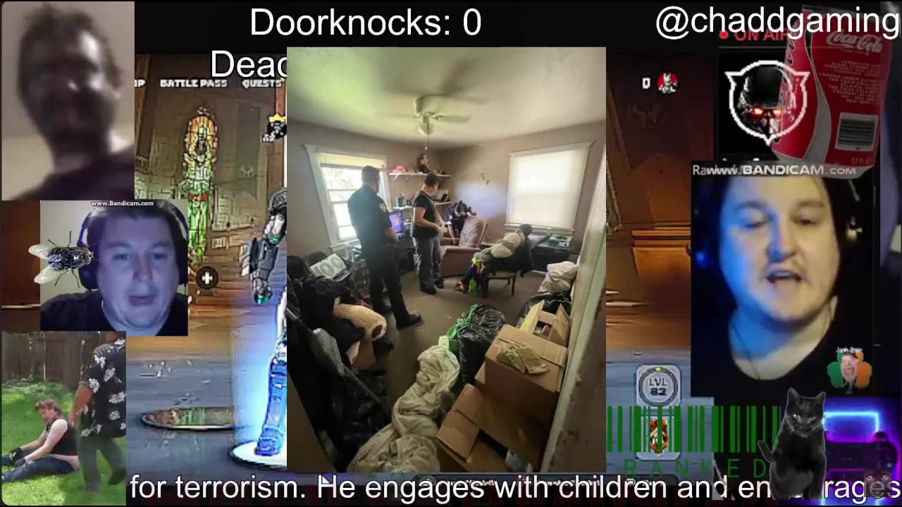 Jonathan Tibbetts aka Greasy Groomer Lolcow/@TiBBzTV-OG gets a visit from the cops. 9/3/2024