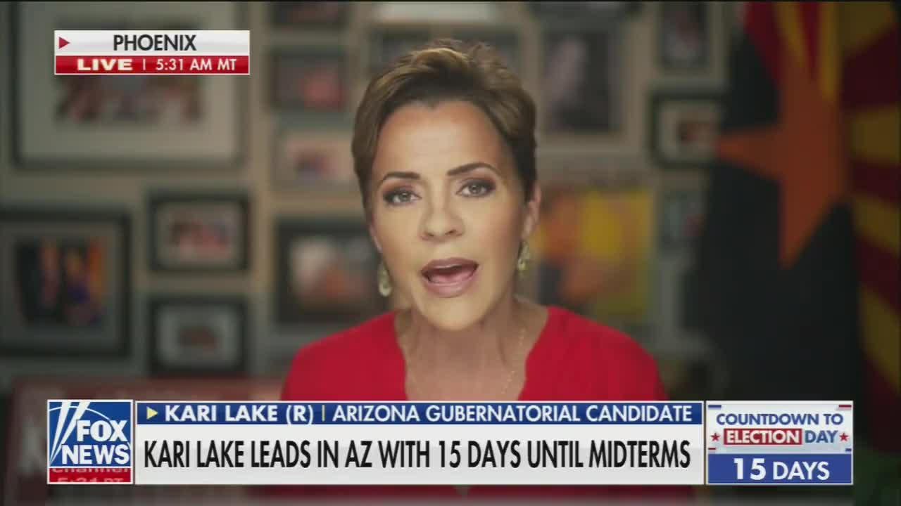 Kari Lake Shreds The Polling Propaganda With Just Two Different Numbers - "We Have A Movement"