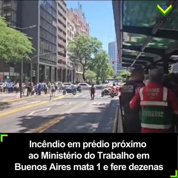 Incêndio em prédio de Buenos Aires deixa 1 morta e mais de 40 feridos