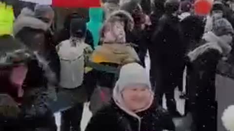 Children walking out of school to protest mask restrictions