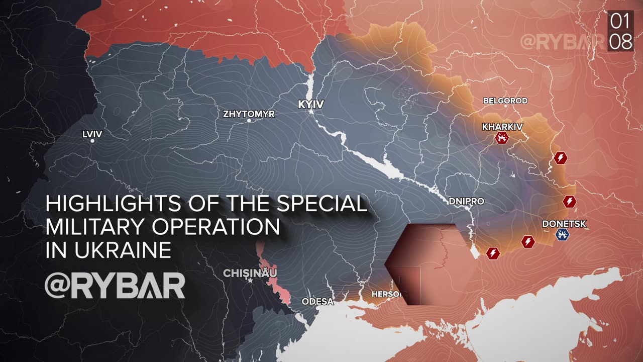 ❗️🇷🇺🇺🇦🎞 Rybar Daily Digest of the Special Military Operation: August 1, 2023