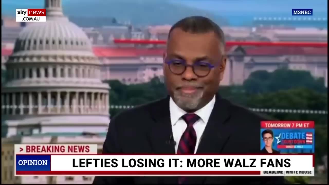 Lefties losing it Weird' Walz falls apart while MSNBC hosts go mad.mp4