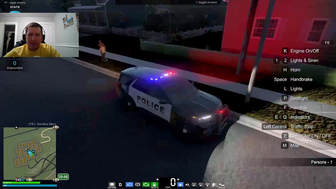 Flashing Lights Police Simulator SHOTS FIRED!