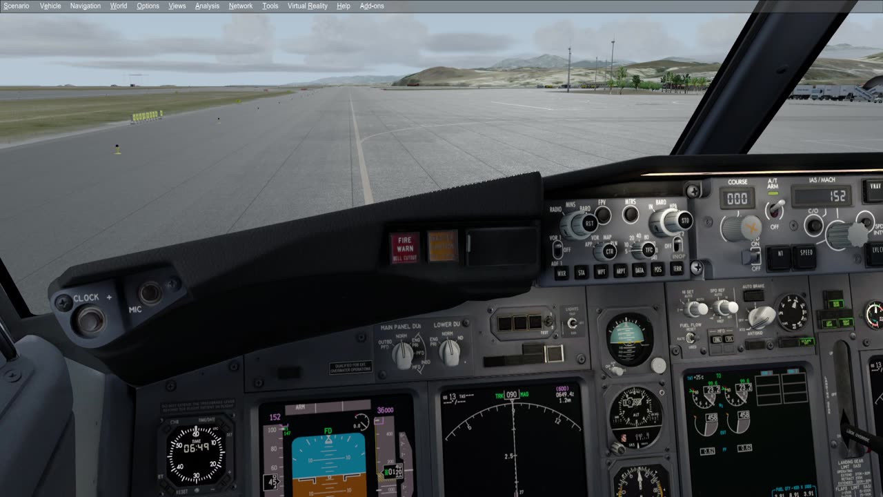 Heraklion LGIR - Stuttgart EDDS Cold and Dark Taxi Take Off 737 Condor P3D IVAO