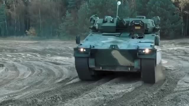 The Polish army was testing one of the samples of the new South Korean AS21