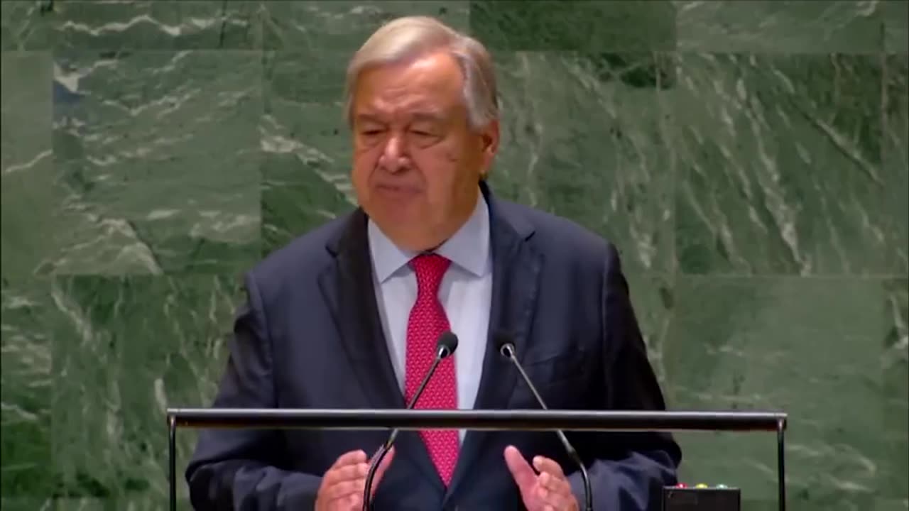 UN Secretary-General Guterres: 'We Are in a Climate Meltdown—Fossil Fuels Must Go'