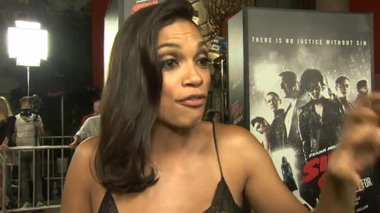 Jessica Alba and Rosario Dawson speak up about female empowerment at Sin City premiere