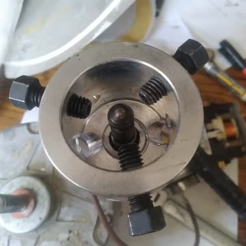 Upended View Of HVAC Fan Motor Puller?