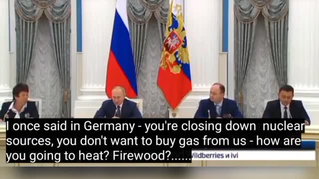 Necessary flashback - "What will you heat with, firewood? You don't have that either!"