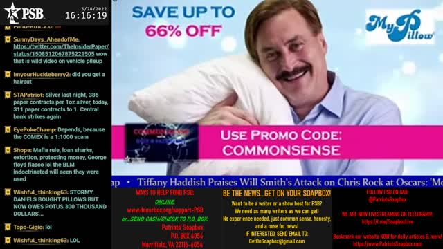 2022-03-28 15:00 EDT - The Common Sense Show: Guest Kari Donovan @3:30P ET with Derek & PATRIOTski