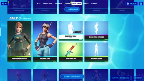 Fortnight shop new summer!