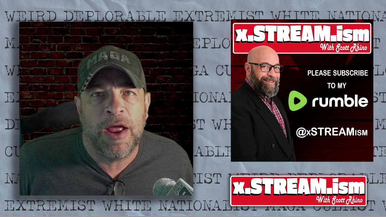 LIVE tonight ay 7pm - xSTREAMism with Scott Rhino