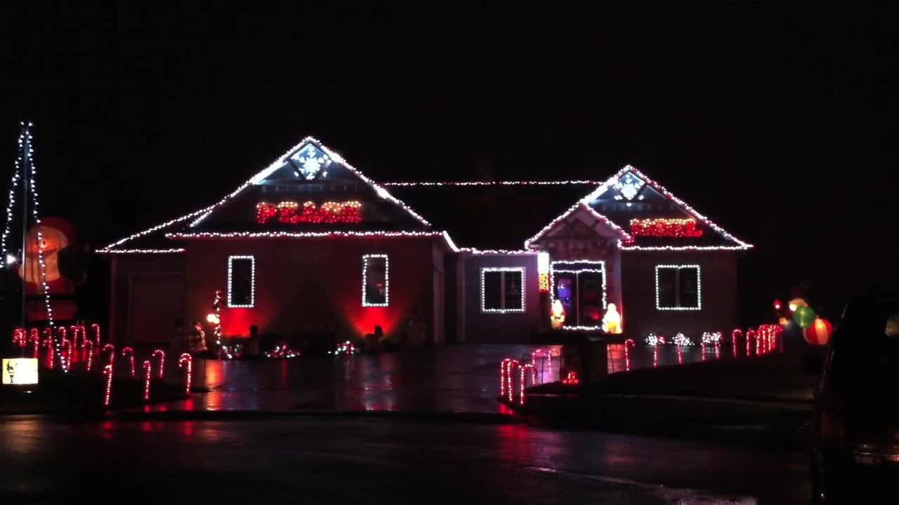 IU Christmas Light Show