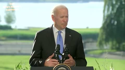 Joke in Chief Biden We yield our rights to the government!