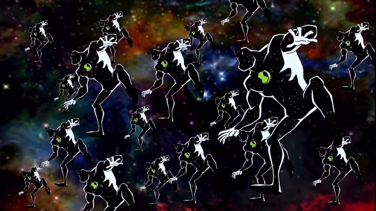 Alien X _ Ben 10 fight _ Powers and Fight Scenes