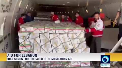 Iran has sent its fourth batch of humanitarian aid for Lebanon