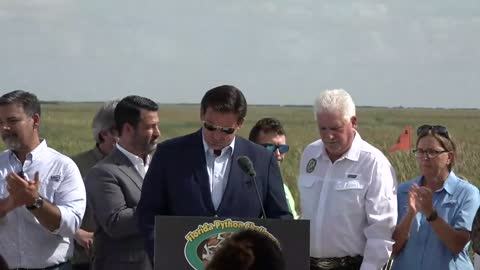 Gov. Ron DeSantis Announces Florida Python Challenge Registration Is Open