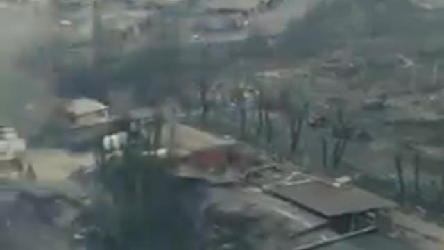 Russians used the UR-77 mine clearing vehicle in a residential area
