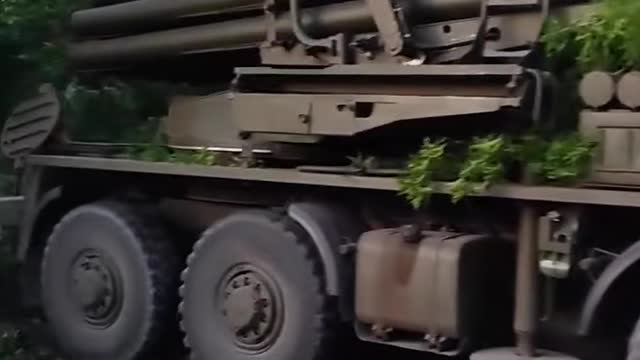 Ukraine War - 220-mm MLRS "Hurricane" (Storm) on the chassis T815-7T3RC1 8x8