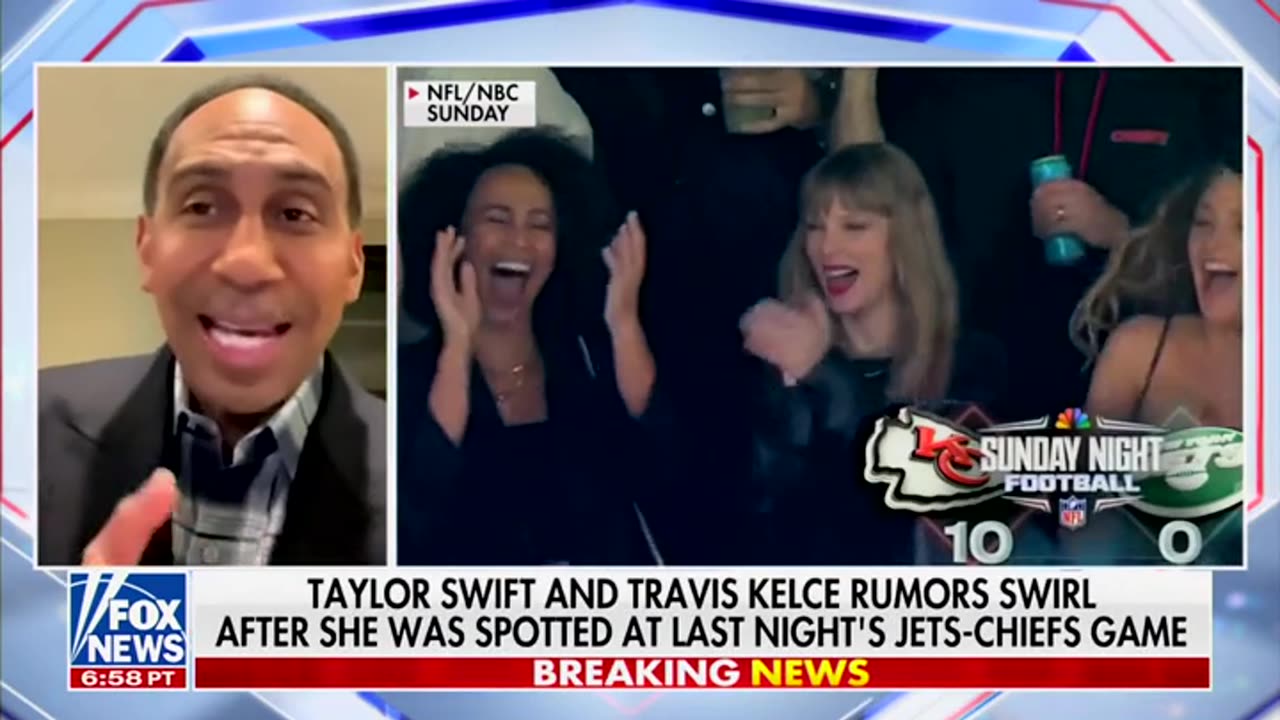 Stephen A. Smith Talks Swift-Kelce