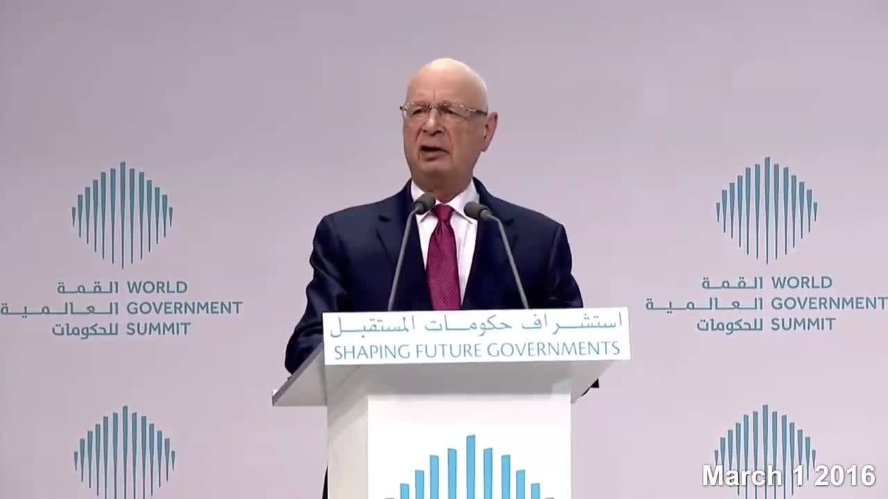 Klaus Schwab - 2016 World Government Summit - Dawn of the Fourth Industrial Revolution