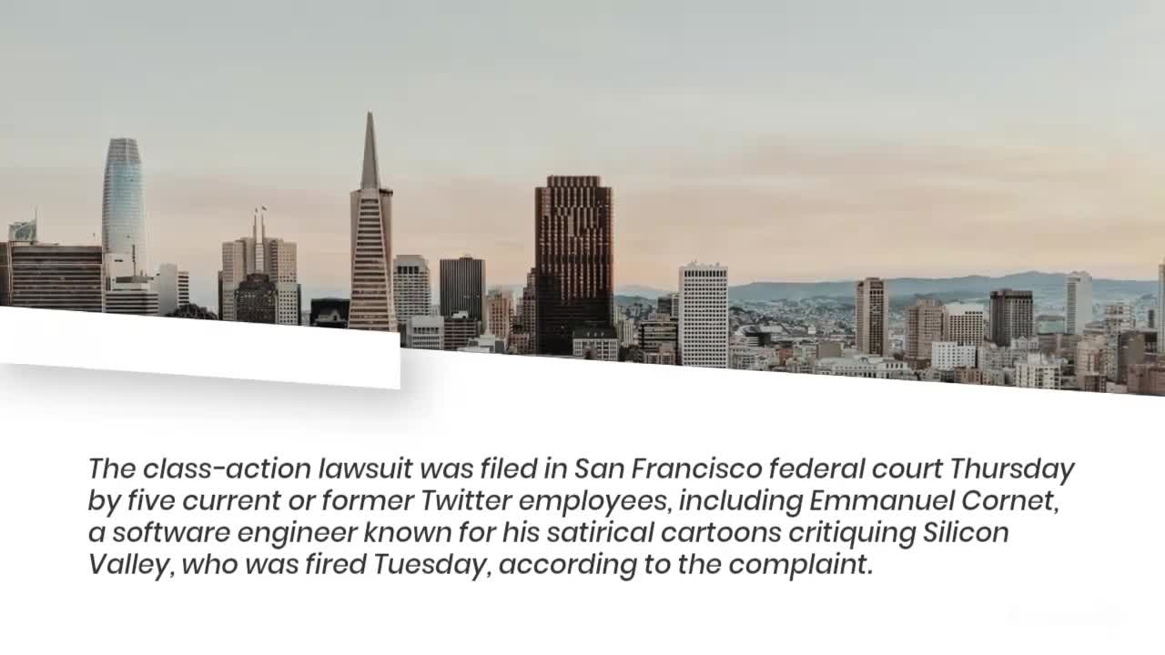 Twitter sued by employees after mass layoffs begin