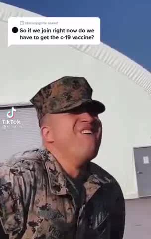 American Soldiers say no to the Covid19 vaccine