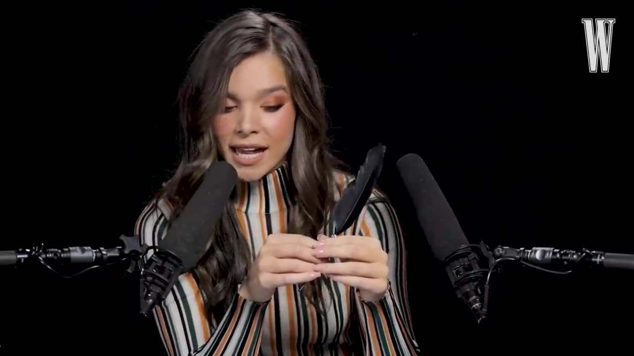 Hailee Steinfeld Explores #ASMR - W Magazine