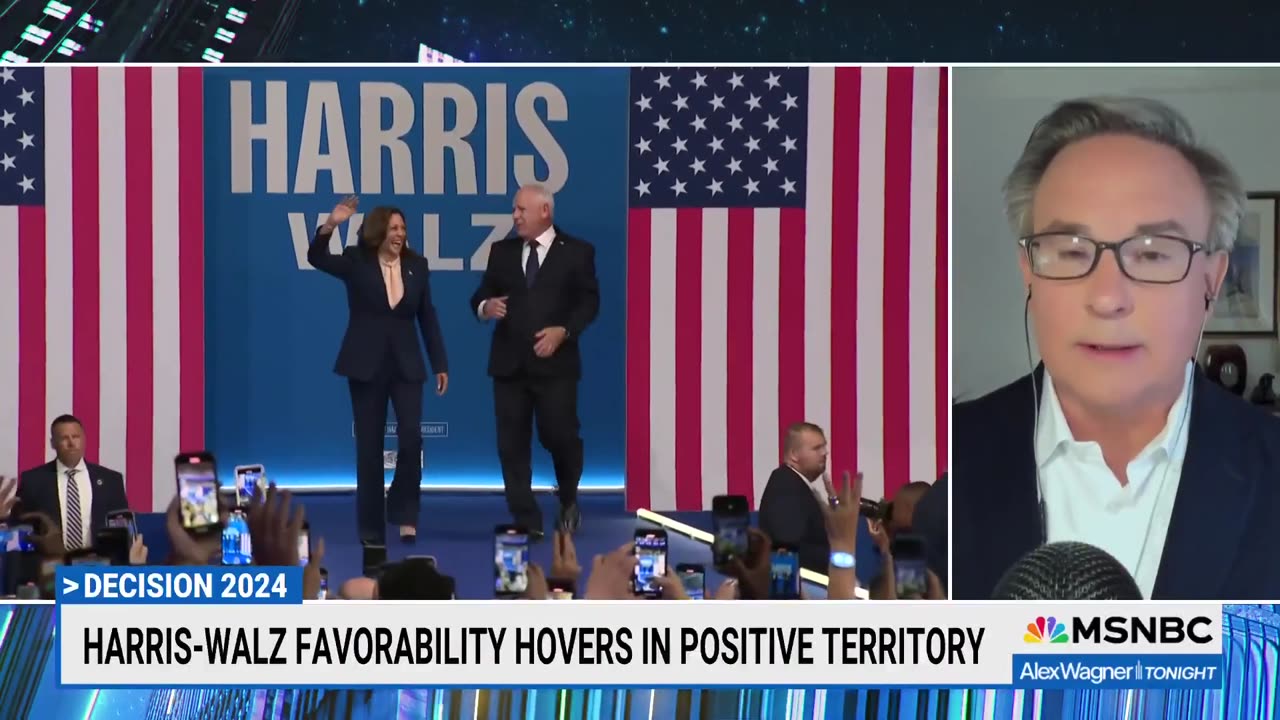 'A big problem for Republicans'- High favorability moves Harris-Walz ahead