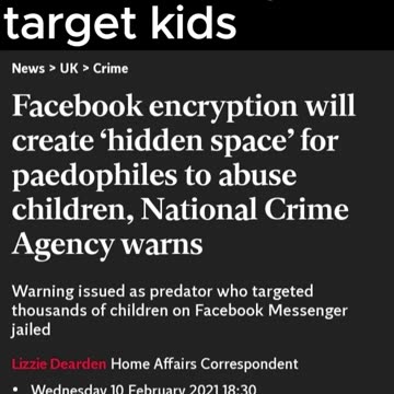 Slinke Scouse - Meta Employees Target Kids #hope #light #love