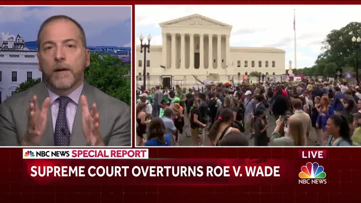 Chuck Todd Suggests The Court Is 'Rigged'