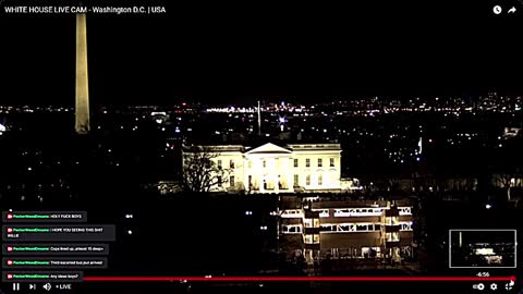 SPECTACULAR FIREWORKS AROUND THE WHITE HOUSE TO CELEBRATE BIDEN'S PRESIDENCY