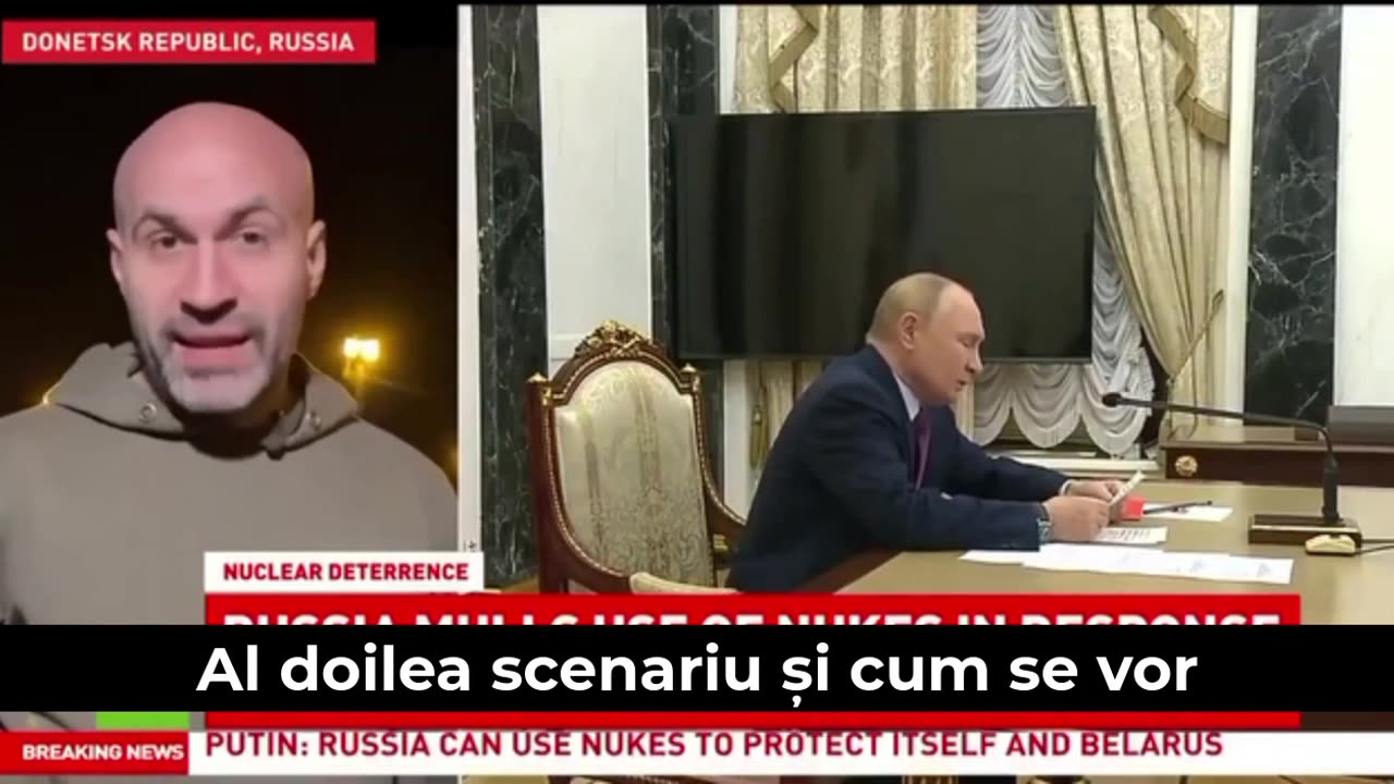 Putin despre schimbarea doctrinei nucleare