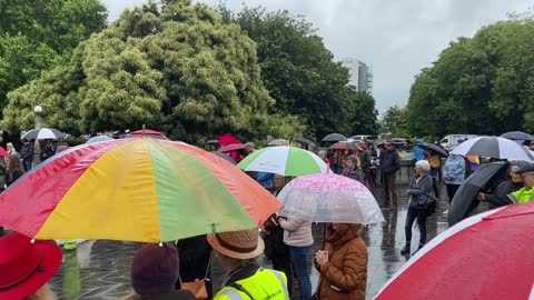 The Silent Vigil, Friday 17 December 2021, Bridge of Remembrance, Christchurch