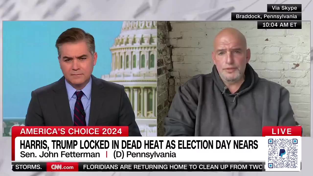 Fetterman: I stopped Wondering Why People Vote for Trump