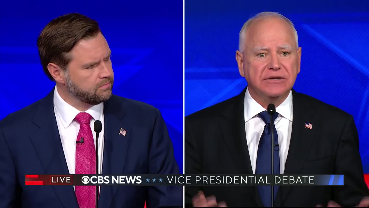 Vance / Walz Debate - Full Debate