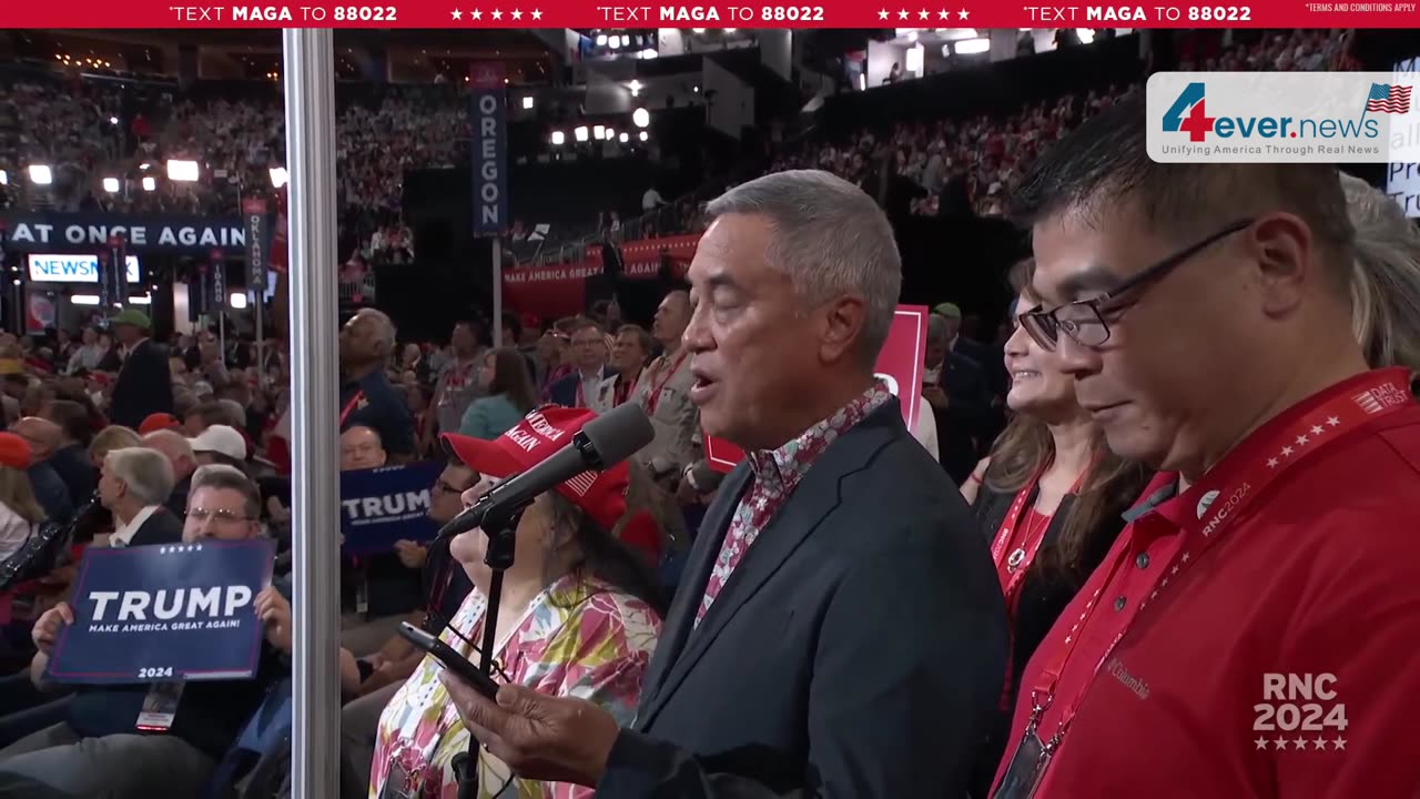 RNC 2024 🐘 Guam Cast all 9 delegates for Donald J Trump!