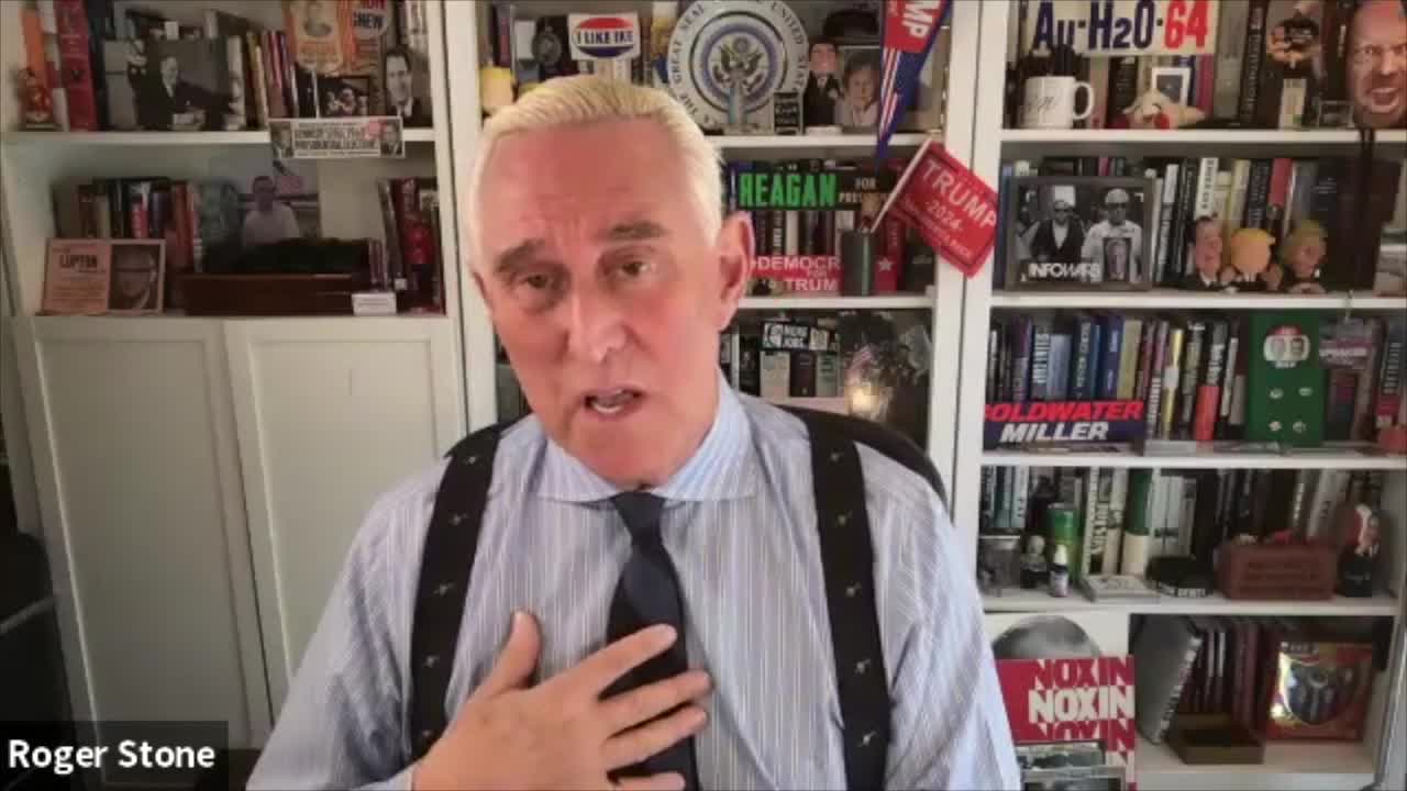 Roger Stone is back on BWN - Black & White