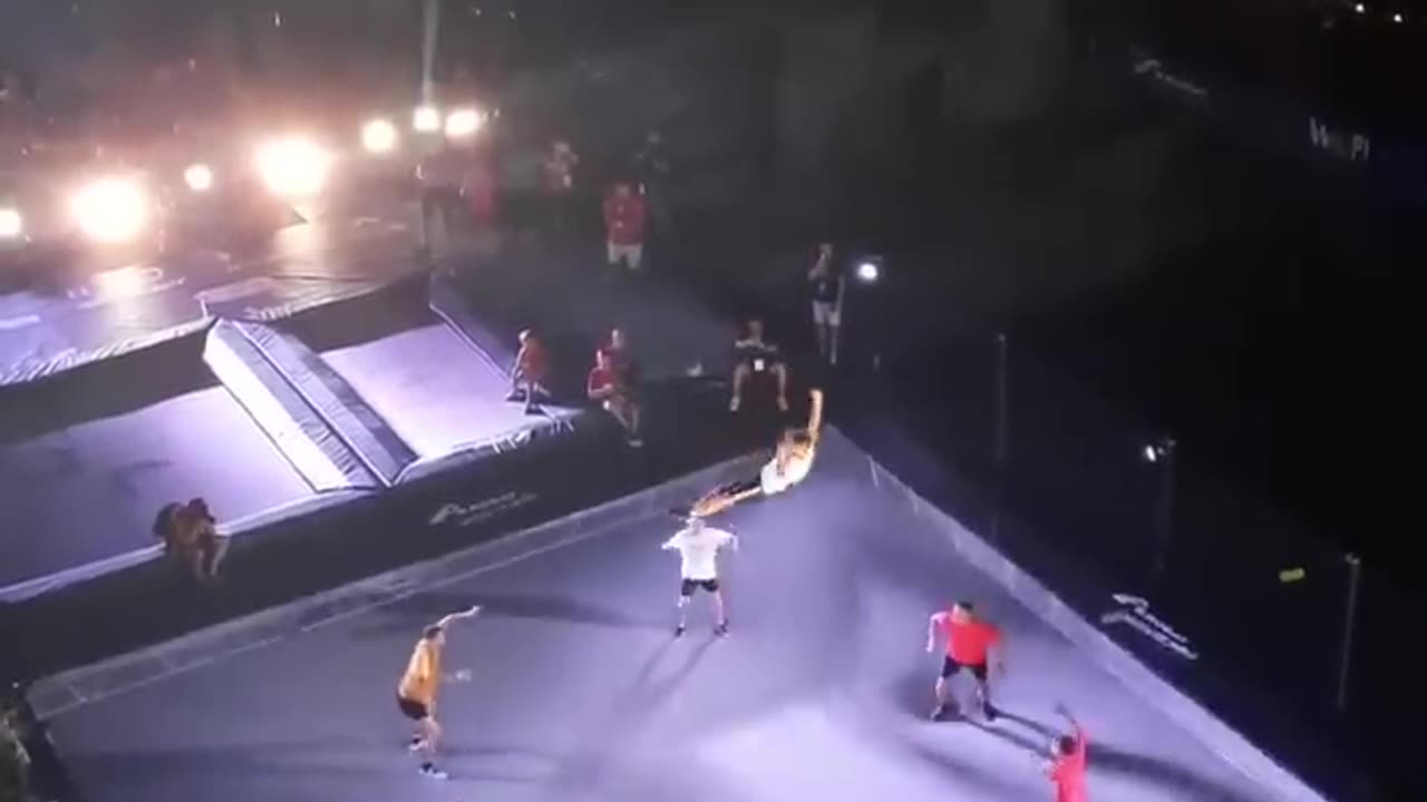 WORLD RECORD TRAMPOLINE BOUNCE *40ft high*