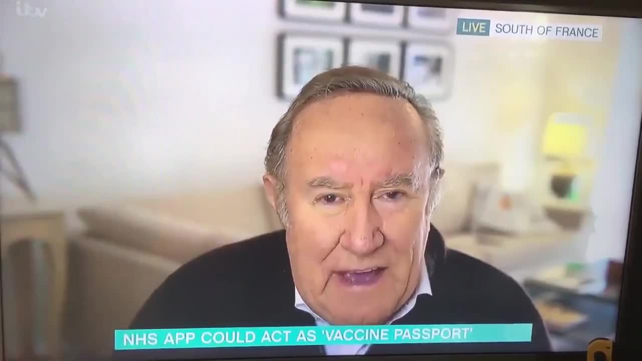 Andrew Neil thinks there should be consequences for the people who refuse the vaccine.