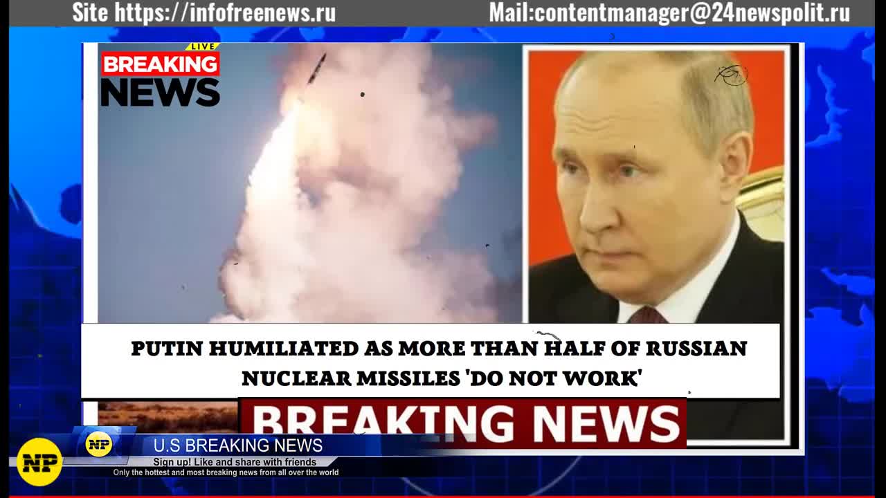 Putin humiliated as more than half of Russian nuclear missiles 'do not work'