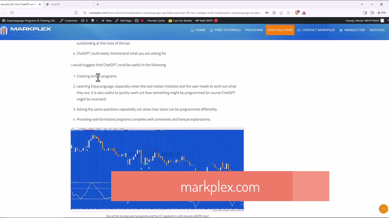 Quicktip 96 | Can ChatGPT write TradeStation EasyLanguage programs?