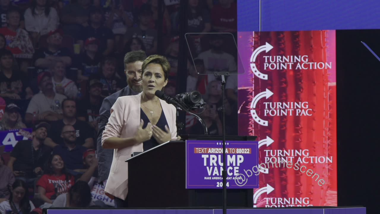 Kari Lake Speaks at Trump Rally in Glendale, Arizona 8/23/24