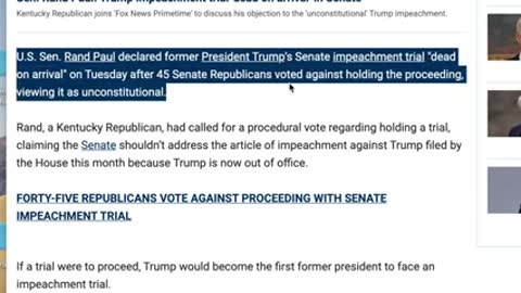 John Roberts NUKES Impeachment!