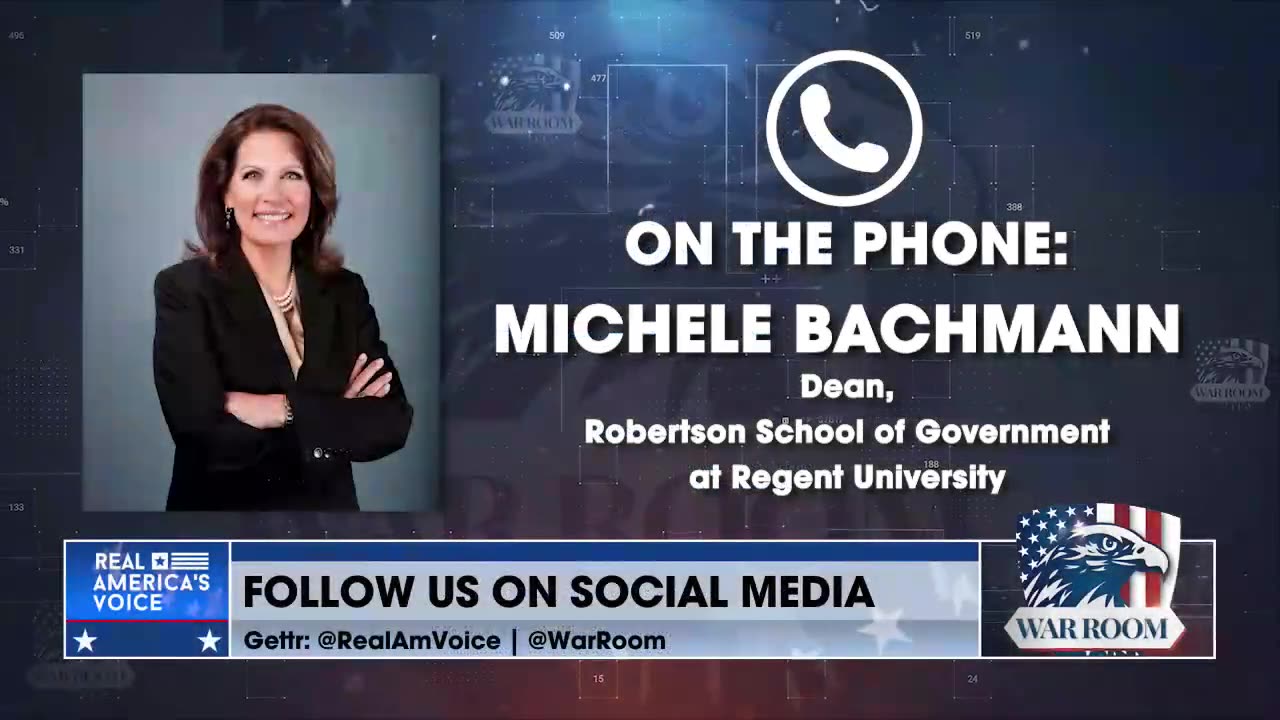 Bachmann Reveals Democrats' Coup After Biden Delegates Presidential Powers To Administrative State